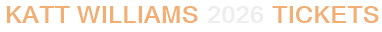 Katt Williams 2026 Tickets
